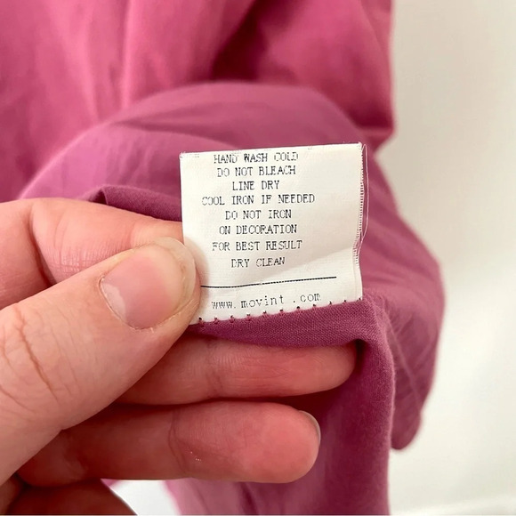 Anthropologie Mo:Vint Linen Blend Slip Dress - Picture 6 of 6